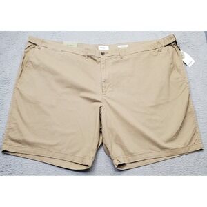 Goodfellow & Co Linden Short Mens Size 60 Brown Mid Rise Flat Front‎ High Waist